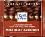 Molse Streekbieren Ritter Sport Melk Chocolade met Hele Hazelnoten 100g