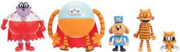 Jakks Dog Man Supa Buddies & Baddies 2,5" / 6,35 cm actiefiguren multipack
