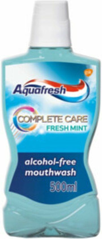 Aquafresh Mondwater Complete Care Fresh Mint 500 ml