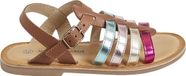 Vertbaudet Leren sandalen met gespen voor meisjes