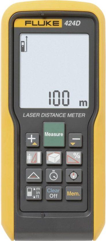 Fluke 424D Laserafstandsmeter Statiefadapter 6.3 mm (1/4 inch) 100 m