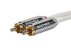 Monoprice 9301 audio kabel 3,048 m 3.5mm 2 x RCA Wit