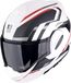 Scorpion EXO-Tech Evo Furio Noir Blanc Rouge Casque modulable - Taille M