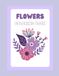 Cozy flower coloring book