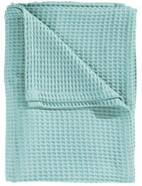 Heckett Lane Wafel Plaid - Sea Green - 240x260