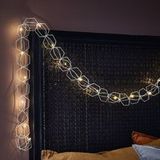 Markslöjd LED-Lichterkette Serve, 20-Lampen, Silber