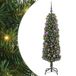 Sapin de Noël artificiel vert 150 cm PVC et acier et plastique