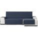 ECOMMERC3 Chaiselong Bankhoes rechts, elastisch, voor rugleuning, zitting en armleuningen, blauw