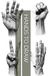 HANDS TO DRAW: 50 BLACK & WHITE HAND STUDIES TO REPLICATE FOR ARTISTS, STUDENTS, TATTOO ARTISTS & CREATIVES