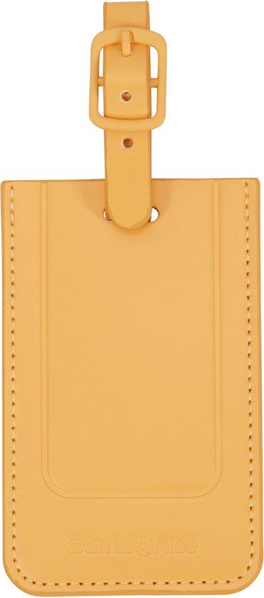 Samsonite Bagagelabel - Rectangle luggage tag(2 pcs) - geel