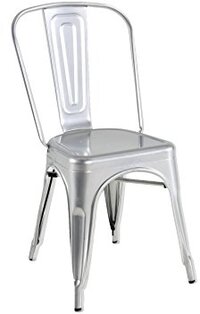 Kit Closet 5020519053 - stoel, metaal, zilver