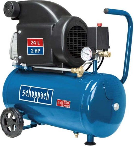 Scheppach HC26 Compressor - 24L - 1500W - 8 bar