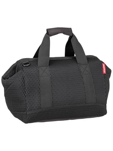 reisenthel Allrounder M – veelzijdige dokterstas voor reizen, voor het werk of vrije tijd – met functioneel stijlvol design, Mesh Black, Eén maat, Tas