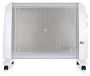 Mica Ventilateur de chauffage, 2000 W, avec protection anti-basculement, thermostat, blanc