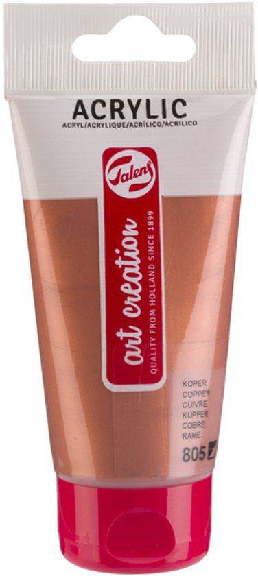 Talens Art Creation Acrylverf 75ml Koper | 3 stuks