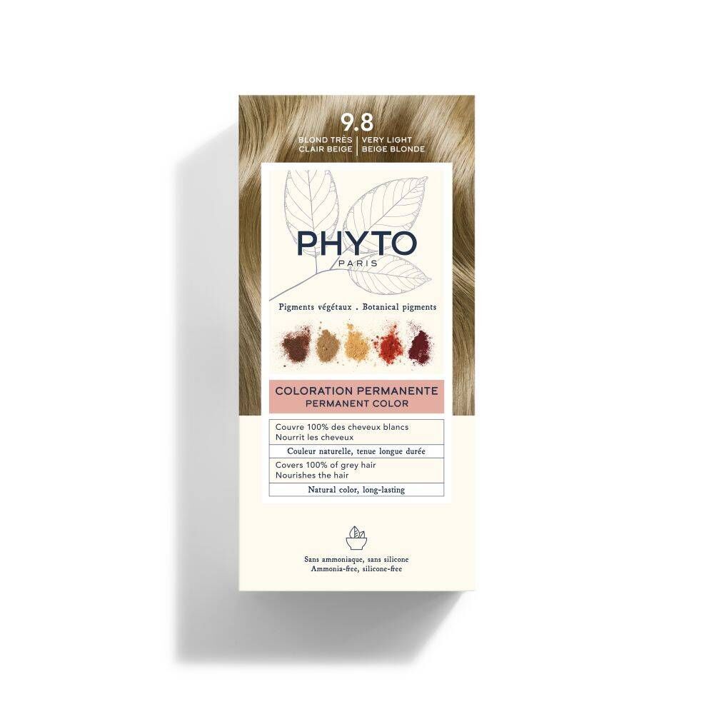 Phyto Phyto Phytocolor 9.8 Zeer Licht Blond Beige 1 set