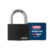 ABUS Hangslot T65AL/40 myLock - Lockerslot, Beschrijfbaar, Aluminium