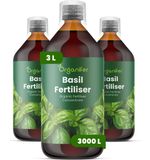 Organifer Engrais liquide pour basilic 3x1 L
