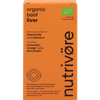 Nutrivore Biologische Runderlever - 90 capsules