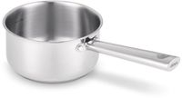 Beka Cicla Steelpan - Ø 14 cm - Sauspan - Gerecycleerd RVS - Inox - PFAS-vrij - Geschikt voor inductie & vaatwasser - Chroom
