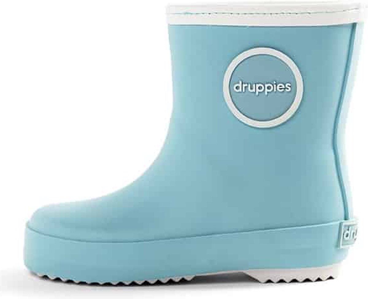 Druppies Regenlaarzen - Newborn Boot - Blauw - Maat 23 - EAN: 8719747387252