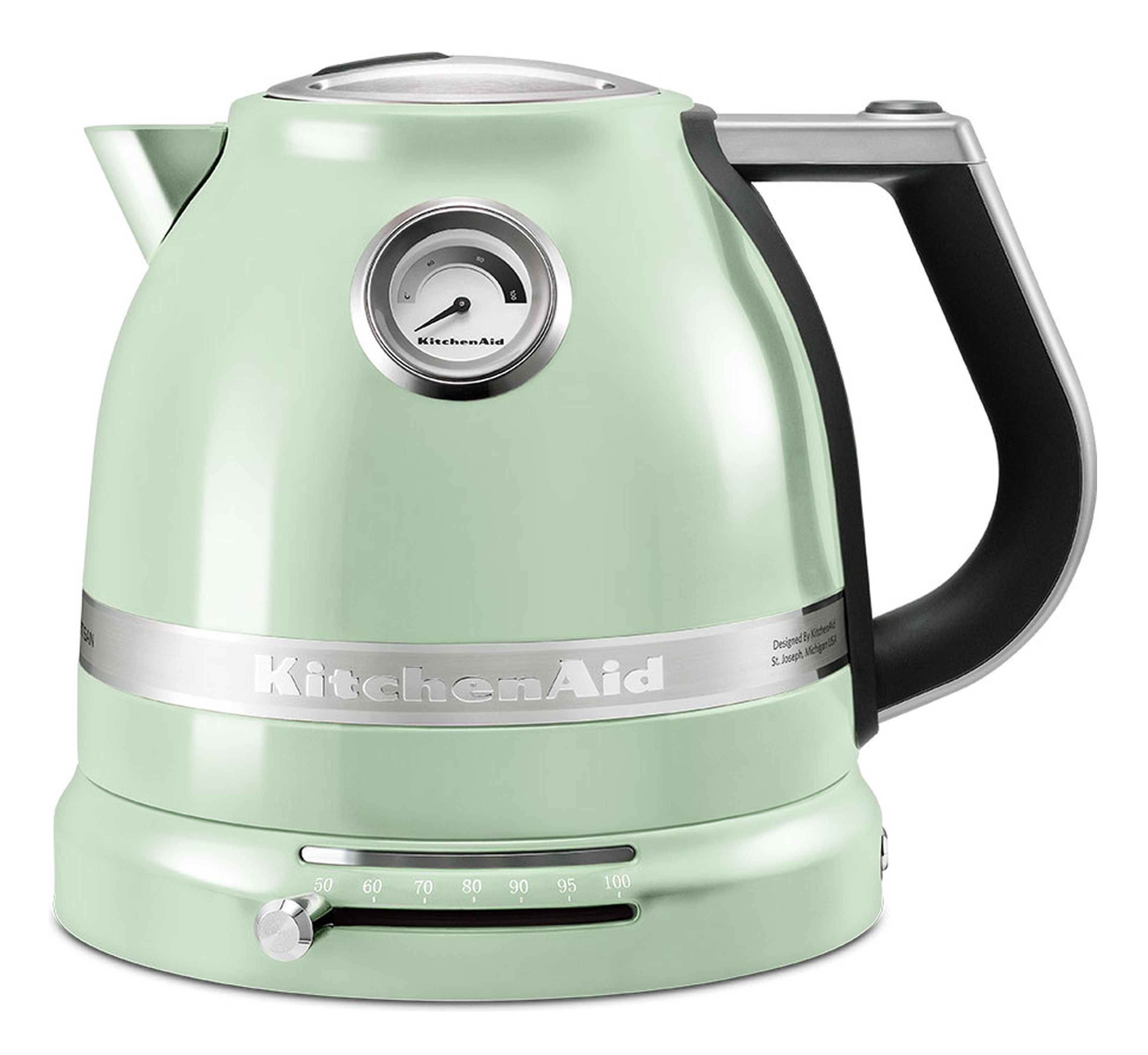 KitchenAid 5KEK1522EPT Waterkoker - 1.5 l - 2400 W - Zwart, Groen, Roestvrijstaal
