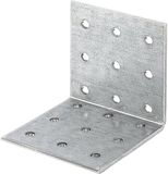 Gatplaathoek, Alberts Gatplaathoek, 60 x 60 x 60 mm/50 stk., oppervlak: sendzimir verzinkt
