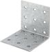 Gatplaathoek, Alberts Gatplaathoek, 60 x 60 x 60 mm/50 stk., oppervlak: sendzimir verzinkt