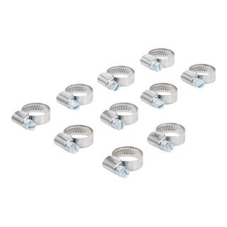 BGS Slangklem - Roestvrij - 12 x 20 mm - 10-dlg.