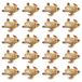 Solidchoice - 20 Pièces Tortues en Résine - Ornements Miniature Micro Paysage