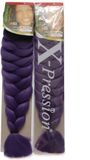 X-pression Ultra US LLC X-pression Ultra Braid PU vlechthaar paars - Synthetische haar FP20
