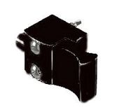 ALMA 9120-9005 automatische vergrendeling voor schuiver, H.19 mm, Ral 9005, zwart