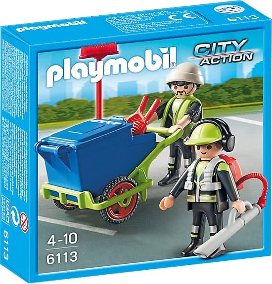 playmobil Team Stadsreinigers 6113