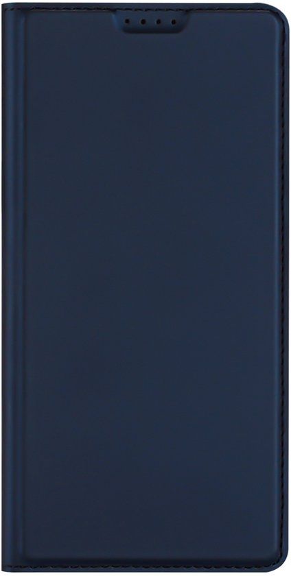 Dux Ducis Slim Softcase Bookcase voor de Xiaomi Redmi Note 14 (4G) - Donkerblauw