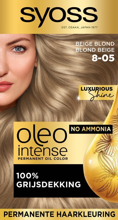 Syoss Oleo Intense 8-05 Beige Blond