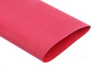 RS PRO Warmtekrimpkous, polyolefine, rood, Ø 25,4 mm, krimpverhouding 2:1, lengte 1,2 m, verpakking van 5 stuks