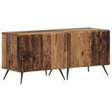 vidaXL meuble TV bois ancien bois sculpté
