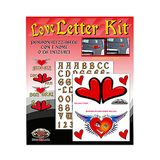 Quattroerre 1228 set letters Adesive Love