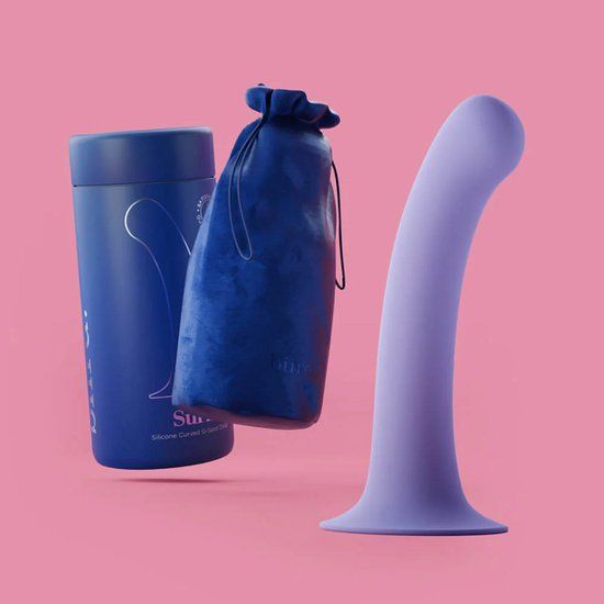 Biird Zuignap dildo G-punt Surii Paars