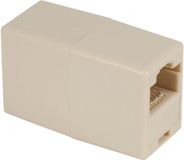 Allteq Netwerk koppelstuk Cat 5 - RJ45 - Ivoor