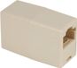 Allteq Netwerk koppelstuk Cat 5 - RJ45 - Ivoor