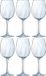 Chef&Sommelier Arcoroc Wijnglazen Dolce Vina - 6x - rode wijn - glas - 360 ml