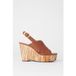 & Other Stories Bobbi Wedge Sandalette Brown