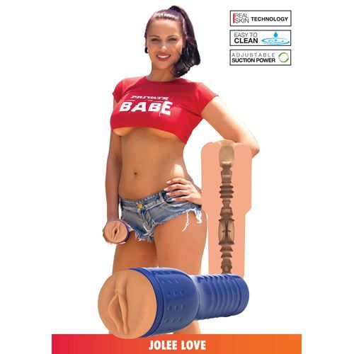 Private Jolee Love Pornstar Vagina Masturbator - Beige - 8713221821874