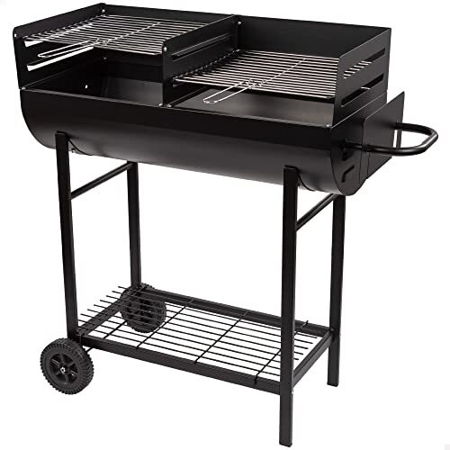 AKTIVE 52809 - houtskoolgrill met dubbele grill