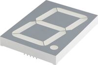 Bosch Kingbright SA40 19EWA 7-segments display Rood 100 mm 7.6 V