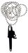 Merkloos Icecat Ketting met motorsagendesign, gemaakt van acryl