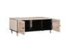 Maison Exclusive - Table basse, blanc délavé, 100 x 54 x 40 cm, manguier massif