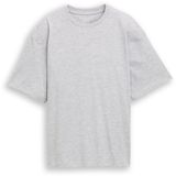 Tom Tailor - T-shirt oversize avec imprimé photo au dos - Taille 164 - Gris clair chiné