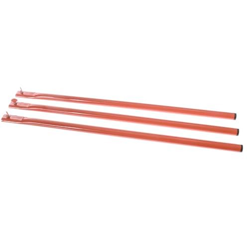 A Forged Tool Garcima - Set Poten Voor Paella Brander - Rood - Metaal